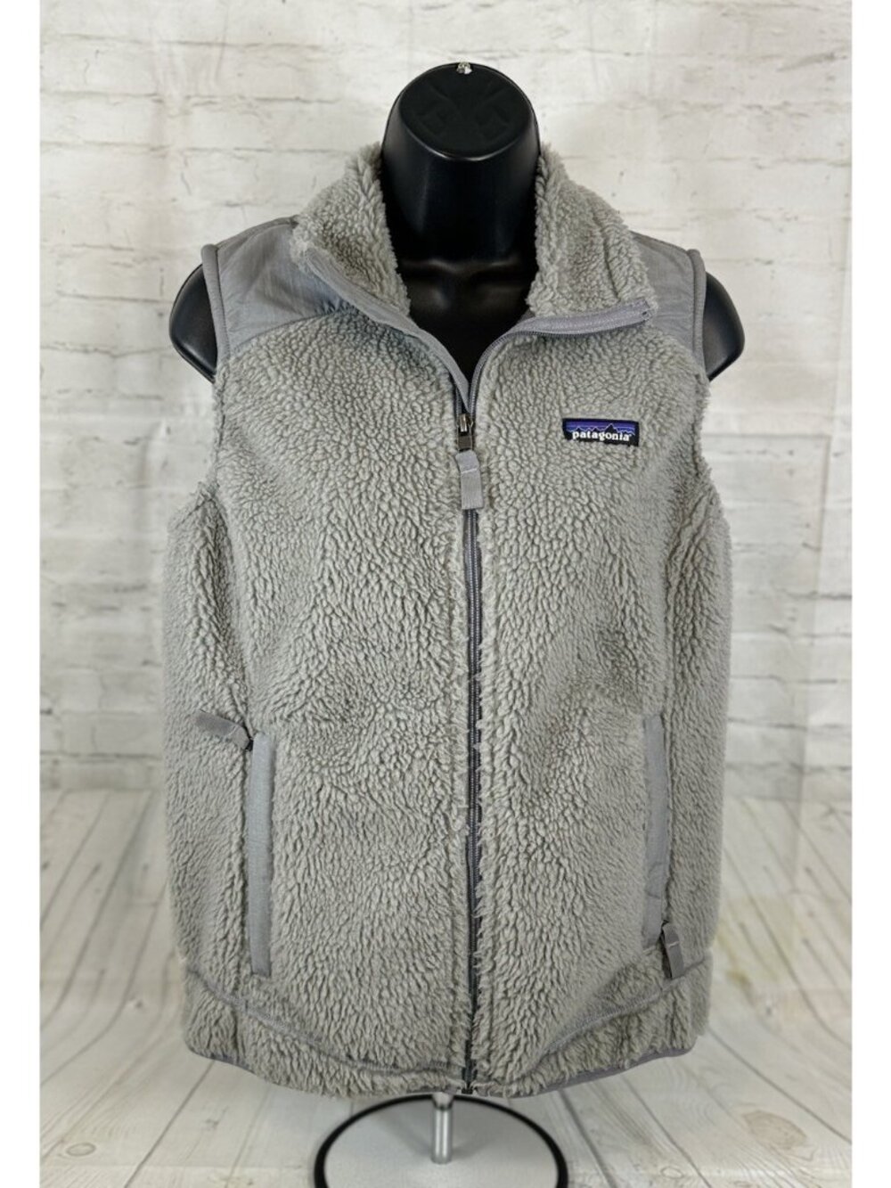 Patagonia Women Retro X Fleece Vest Teddy Bear M Gorp Hiking Outdoor Preppy